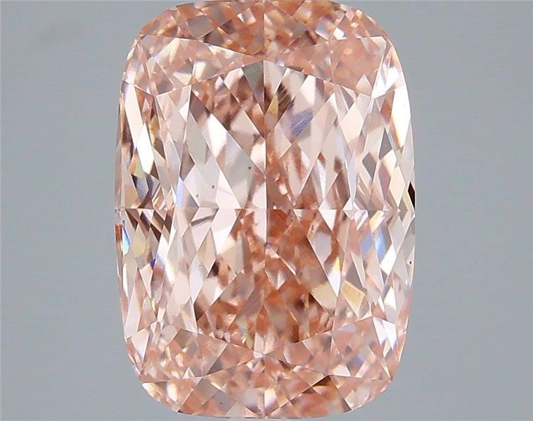 Loose Diamond - CUSHION MODIFIED 5.01ct Fancy Vivid Pink VVS2: Loose Diamond - CUSHION MODIFIED 5.01ct Fancy Vivid Pink VVS2 Source: This is a real non-mined Diamond that has been grown in a lab Shape: CUSHION MODIFIED Carats: 5.01 Color: Fancy Vivid Pink Certifi