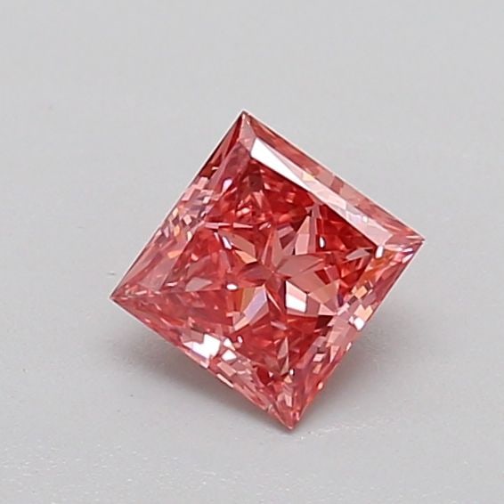 Loose Diamond - PRINCESS 0.4ct Fancy Vivid Pink SI1: Loose Diamond - PRINCESS 0.4ct Fancy Vivid Pink SI1 Source: This is a real non-mined Diamond that has been grown in a lab Shape: PRINCESS Carats: 0.4 Color: Fancy Vivid Pink Certification: IGI Video: