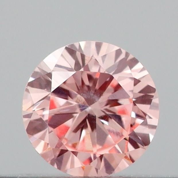 Loose Diamond - ROUND 0.21ct Fancy Intense Pink VS1: Loose Diamond - ROUND 0.21ct Fancy Intense Pink VS1 Source: This is a real non-mined Diamond that has been grown in a lab Shape: ROUND Carats: 0.21 Color: Fancy Intense Pink Certification: IGI Video: