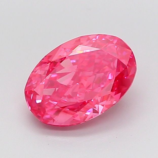 Loose Diamond - OVAL 2.0ct Fancy Vivid Pink VS2: Loose Diamond - OVAL 2.0ct Fancy Vivid Pink VS2 Source: This is a real non-mined Diamond that has been grown in a lab Shape: OVAL Carats: 2.0 Color: Fancy Vivid Pink Certification: IGI Video:
