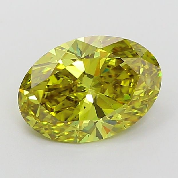 Loose Diamond - OVAL 2.07ct Fancy Yellow SI1: Loose Diamond - OVAL 2.07ct Fancy Yellow SI1 Source: This is a real non-mined Diamond that has been grown in a lab Shape: OVAL Carats: 2.07 Color: Fancy Yellow Certification: NONE Video: