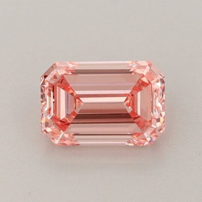Loose Diamond - EMERALD 0.74ct Fancy Intense Pink VS1: Loose Diamond - EMERALD 0.74ct Fancy Intense Pink VS1 Source: This is a real non-mined Diamond that has been grown in a lab Shape: EMERALD Carats: 0.74 Color: Fancy Intense Pink Certification: IGI Vid