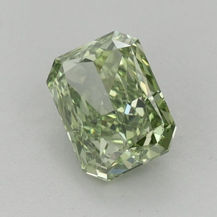 Loose Diamond - RADIANT 0.8ct Fancy Vivid Green VS1: Loose Diamond - RADIANT 0.8ct Fancy Vivid Green VS1 Source: This is a real non-mined Diamond that has been grown in a lab Shape: RADIANT Carats: 0.8 Color: Fancy Vivid Green Certification: IGI Video:
