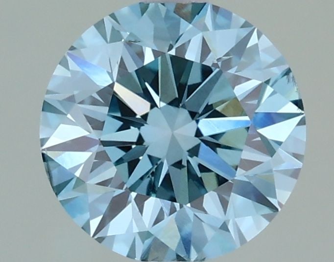 Loose Diamond - ROUND 1.36ct Fancy Intense Greenish Blue SI1: Loose Diamond - ROUND 1.36ct Fancy Intense Greenish Blue SI1 Source: This is a real non-mined Diamond that has been grown in a lab Shape: ROUND Carats: 1.36 Color: Fancy Intense Greenish Blue Certific
