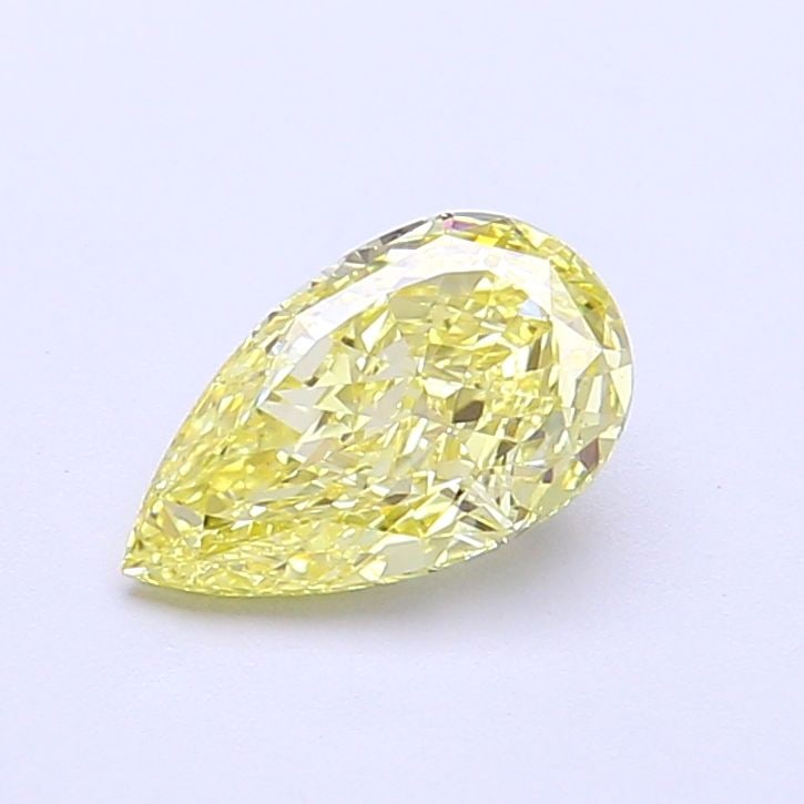 Loose Diamond - PEAR 1.02ct Fancy Intense Yellow VVS2: Loose Diamond - PEAR 1.02ct Fancy Intense Yellow VVS2 Source: This is a real non-mined Diamond that has been grown in a lab Shape: PEAR Carats: 1.02 Color: Fancy Intense Yellow Certification: IGI Vide
