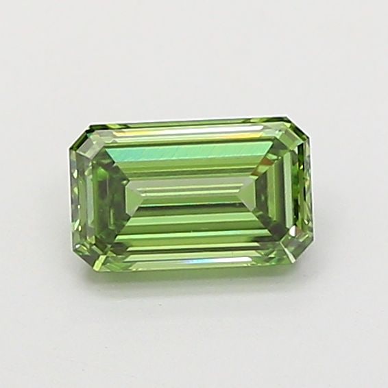 Loose Diamond - EMERALD 1.05ct Fancy Vivid Green VS1: Loose Diamond - EMERALD 1.05ct Fancy Vivid Green VS1 Source: This is a real non-mined Diamond that has been grown in a lab Shape: EMERALD Carats: 1.05 Color: Fancy Vivid Green Certification: IGI Video