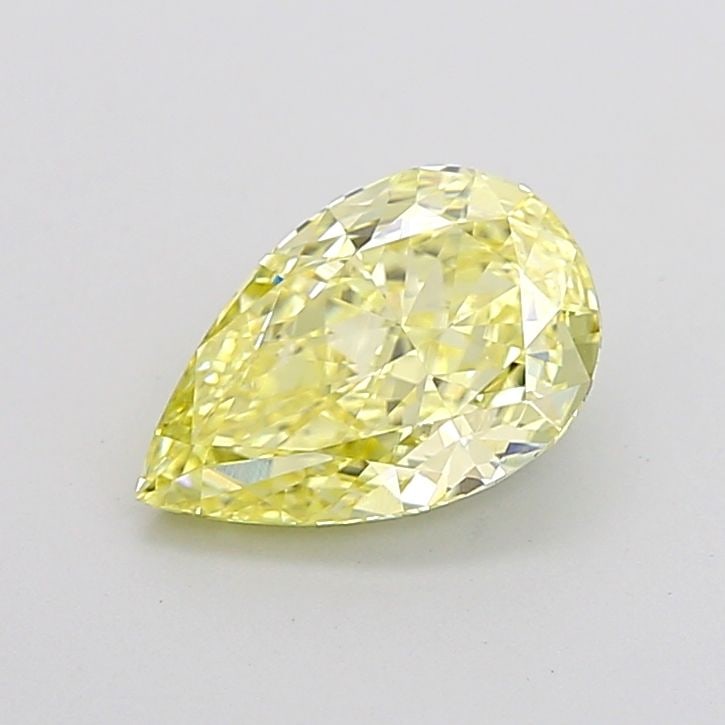 Loose Diamond - PEAR 2.06ct Fancy Yellow VVS2: Loose Diamond - PEAR 2.06ct Fancy Yellow VVS2 Source: This is a real non-mined Diamond that has been grown in a lab Shape: PEAR Carats: 2.06 Color: Fancy Yellow Certification: IGI Video: