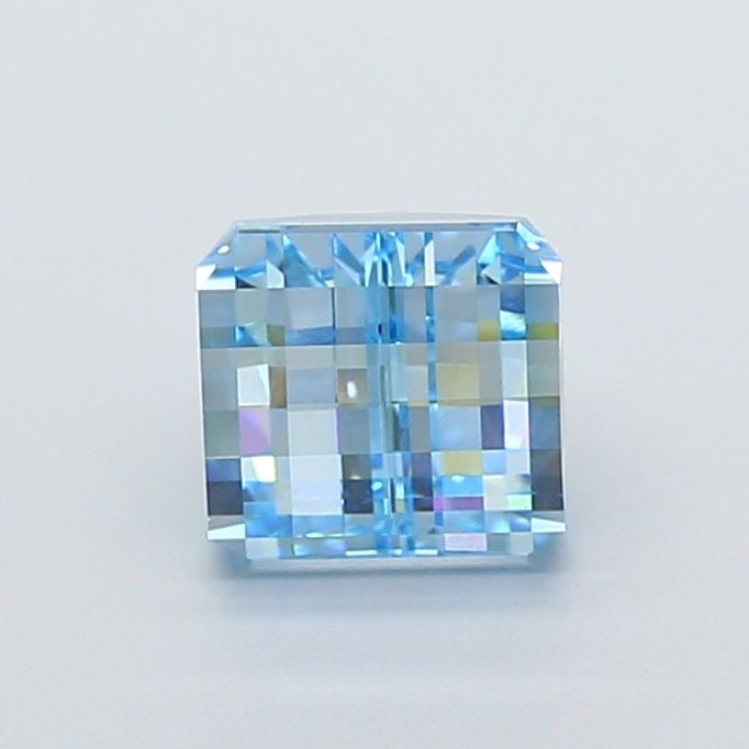 Loose Diamond - SQUARE 2.72ct Fancy Blue VVS2: Loose Diamond - SQUARE 2.72ct Fancy Blue VVS2 Source: This is a real non-mined Diamond that has been grown in a lab Shape: SQUARE Carats: 2.72 Color: Fancy Blue Certification: IGI Video: