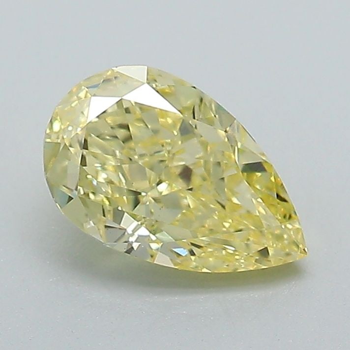 Loose Diamond - PEAR 1.1ct Fancy Intense Yellow VS1: Loose Diamond - PEAR 1.1ct Fancy Intense Yellow VS1 Source: This is a real non-mined Diamond that has been grown in a lab Shape: PEAR Carats: 1.1 Color: Fancy Intense Yellow Certification: IGI Video: