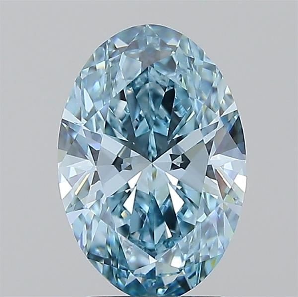 Loose Diamond - OVAL 2.02ct Fancy Vivid Blue VVS2: Loose Diamond - OVAL 2.02ct Fancy Vivid Blue VVS2 Source: This is a real non-mined Diamond that has been grown in a lab Shape: OVAL Carats: 2.02 Color: Fancy Vivid Blue Certification: IGI Video: