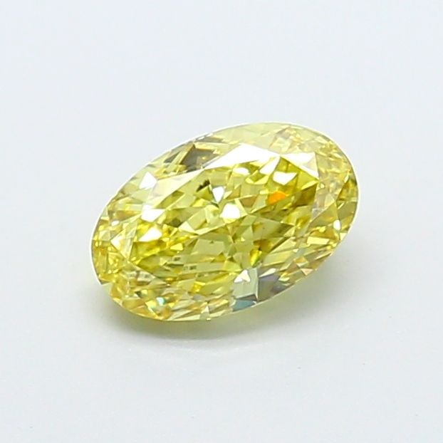 Loose Diamond - OVAL 1.22ct Fancy Intense Yellow VS2: Loose Diamond - OVAL 1.22ct Fancy Intense Yellow VS2 Source: This is a real non-mined Diamond that has been grown in a lab Shape: OVAL Carats: 1.22 Color: Fancy Intense Yellow Certification: IGI Video