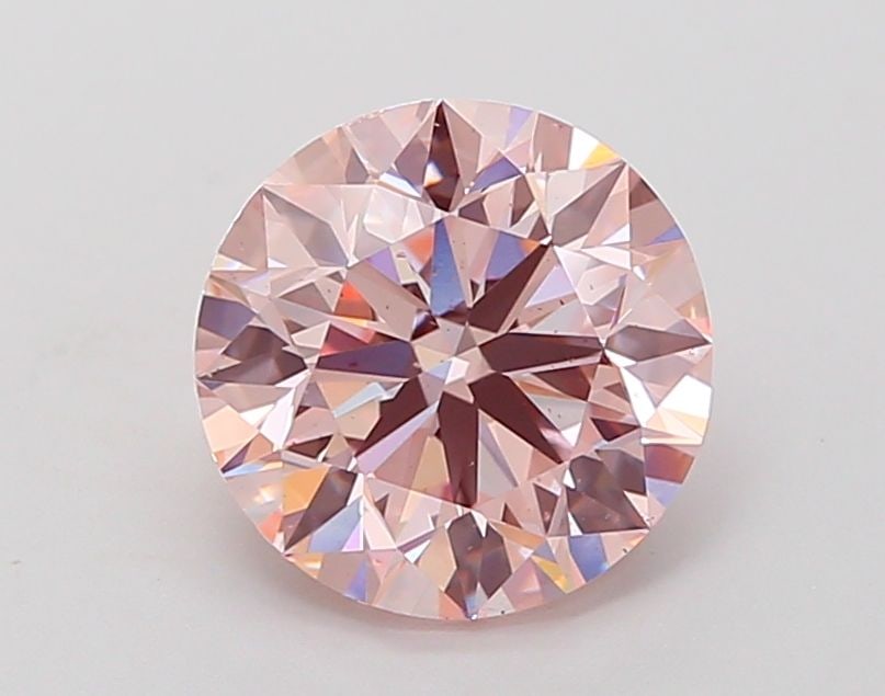 Loose Diamond - ROUND 2.5ct Fancy Intense Pink SI1: Loose Diamond - ROUND 2.5ct Fancy Intense Pink SI1 Source: This is a real non-mined Diamond that has been grown in a lab Shape: ROUND Carats: 2.5 Color: Fancy Intense Pink Certification: IGI Video: