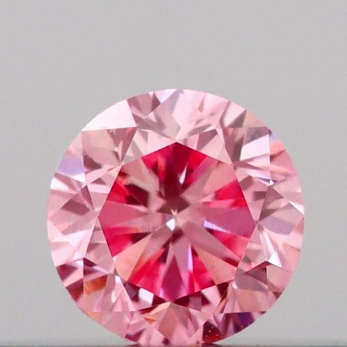 Loose Diamond - ROUND 0.14ct Fancy Vivid Pink VVS2: Loose Diamond - ROUND 0.14ct Fancy Vivid Pink VVS2 Source: This is a real non-mined Diamond that has been grown in a lab Shape: ROUND Carats: 0.14 Color: Fancy Vivid Pink Certification: IGI Video: