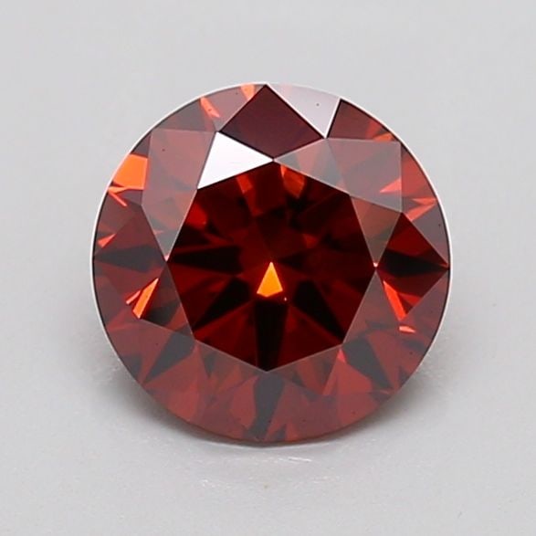 Ideal Loose Diamond - ROUND 1.02ct Fancy Deep Orange VS2: Ideal Loose Diamond - ROUND 1.02ct Fancy Deep Orange VS2 Source: This is a real non-mined Diamond that has been grown in a lab Shape: ROUND Carats: 1.02 Color: Fancy Deep Orange Certification: IGI The
