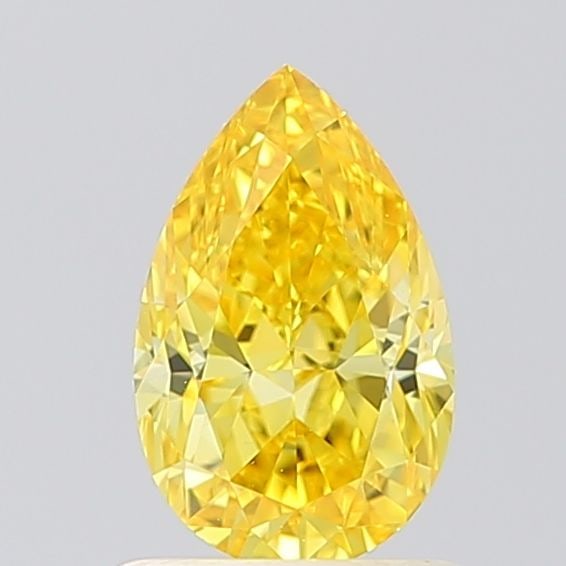 Loose Diamond - PEAR 1.17ct Fancy Vivid Yellow VVS2: Loose Diamond - PEAR 1.17ct Fancy Vivid Yellow VVS2 Source: This is a real non-mined Diamond that has been grown in a lab Shape: PEAR Carats: 1.17 Color: Fancy Vivid Yellow Certification: IGI Video: