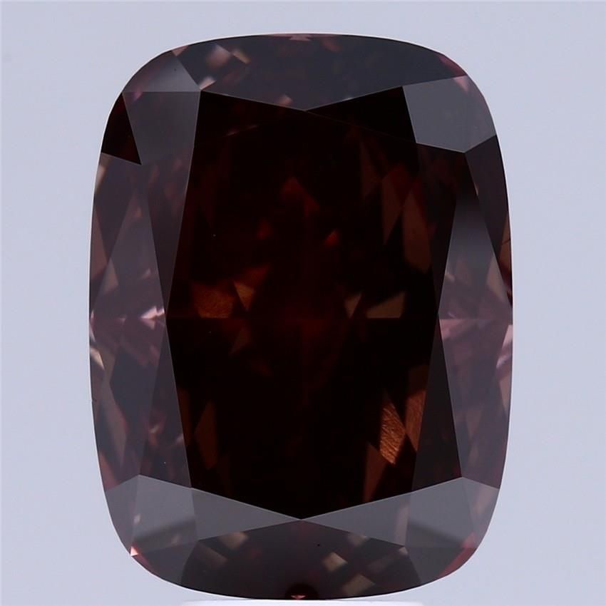 Loose Diamond - CUSHION BRILLIANT 8.08ct Fancy Dark Purple VS1: Loose Diamond - CUSHION BRILLIANT 8.08ct Fancy Dark Purple VS1 Source: This is a real non-mined Diamond that has been grown in a lab Shape: CUSHION BRILLIANT Carats: 8.08 Color: Fancy Dark Purple Cert