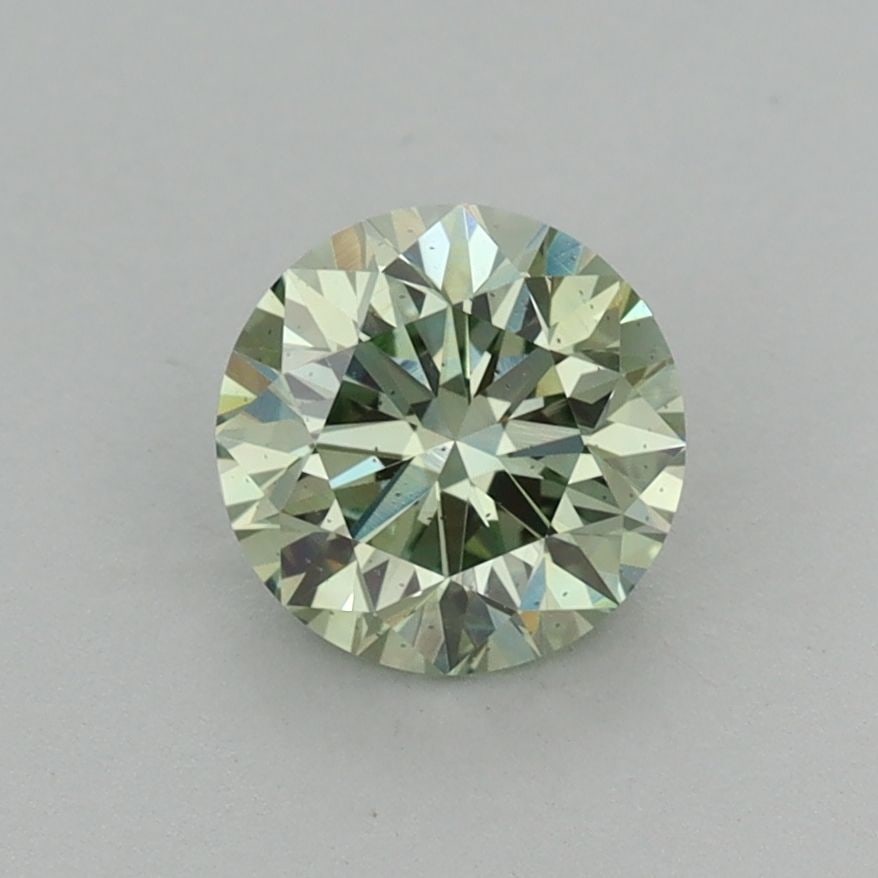 Loose Diamond - ROUND 1.07ct Fancy Vivid Green SI1: Loose Diamond - ROUND 1.07ct Fancy Vivid Green SI1 Source: This is a real non-mined Diamond that has been grown in a lab Shape: ROUND Carats: 1.07 Color: Fancy Vivid Green Certification: IGI Video: