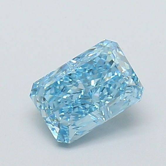 Loose Diamond - RADIANT 1.03ct Fancy Vivid Blue VS1: Loose Diamond - RADIANT 1.03ct Fancy Vivid Blue VS1 Source: This is a real non-mined Diamond that has been grown in a lab Shape: RADIANT Carats: 1.03 Color: Fancy Vivid Blue Certification: IGI Video:
