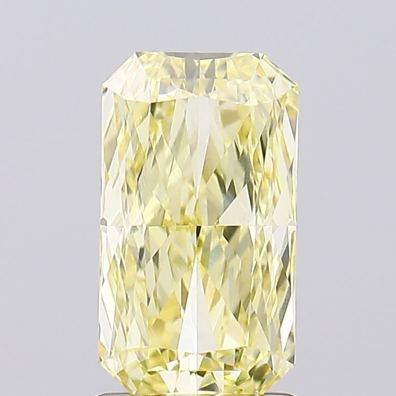 Loose Diamond - RADIANT 1.77ct Fancy Intense Yellow VS1: Loose Diamond - RADIANT 1.77ct Fancy Intense Yellow VS1 Source: This is a real non-mined Diamond that has been grown in a lab Shape: RADIANT Carats: 1.77 Color: Fancy Intense Yellow Certification: IGI
