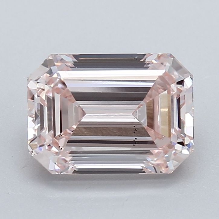 Loose Diamond - EMERALD 2.0ct Fancy Pink VS2: Loose Diamond - EMERALD 2.0ct Fancy Pink VS2 Source: This is a real non-mined Diamond that has been grown in a lab Shape: EMERALD Carats: 2.0 Color: Fancy Pink Certification: IGI Video: