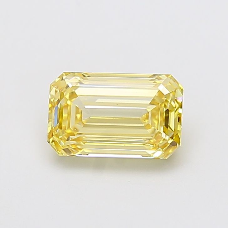 Loose Diamond - EMERALD 2.04ct Fancy Yellow VS1: Loose Diamond - EMERALD 2.04ct Fancy Yellow VS1 Source: This is a real non-mined Diamond that has been grown in a lab Shape: EMERALD Carats: 2.04 Color: Fancy Yellow Certification: IGI Video: