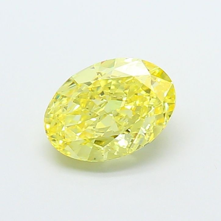 Loose Diamond - OVAL 1.5ct Fancy Vivid Yellow VS2: Loose Diamond - OVAL 1.5ct Fancy Vivid Yellow VS2 Source: This is a real non-mined Diamond that has been grown in a lab Shape: OVAL Carats: 1.5 Color: Fancy Vivid Yellow Certification: IGI Video: