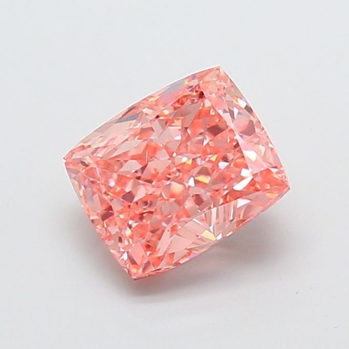 Loose Diamond - CUSHION MODIFIED 2.02ct Fancy Vivid Pink VS2: Loose Diamond - CUSHION MODIFIED 2.02ct Fancy Vivid Pink VS2 Source: This is a real non-mined Diamond that has been grown in a lab Shape: CUSHION MODIFIED Carats: 2.02 Color: Fancy Vivid Pink Certific