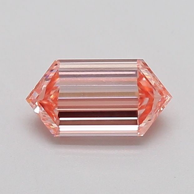 Loose Diamond - HEXAGONAL 0.74ct Fancy Intense Pink VS1: Loose Diamond - HEXAGONAL 0.74ct Fancy Intense Pink VS1 Source: This is a real non-mined Diamond that has been grown in a lab Shape: HEXAGONAL Carats: 0.74 Color: Fancy Intense Pink Certification: IGI