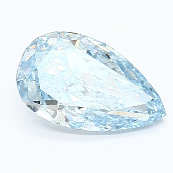 Loose Diamond - PEAR 1.26ct Fancy Intense Blue VS2: Loose Diamond - PEAR 1.26ct Fancy Intense Blue VS2 Source: This is a real non-mined Diamond that has been grown in a lab Shape: PEAR Carats: 1.26 Color: Fancy Intense Blue Certification: IGI Video: