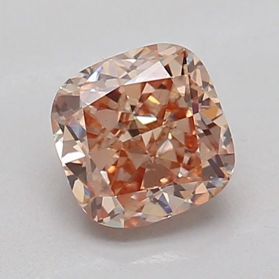 Loose Diamond - CUSHION MODIFIED 0.52ct Fancy Light Pinkish Brown VS1: Loose Diamond - CUSHION MODIFIED 0.52ct Fancy Light Pinkish Brown VS1 Source: This is a real non-mined Diamond that has been grown in a lab Shape: CUSHION MODIFIED Carats: 0.52 Color: Fancy Light Pink