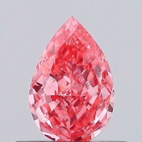 Loose Diamond - PEAR 0.34ct Fancy Vivid Pink VVS2: Loose Diamond - PEAR 0.34ct Fancy Vivid Pink VVS2 Source: This is a real non-mined Diamond that has been grown in a lab Shape: PEAR Carats: 0.34 Color: Fancy Vivid Pink Certification: NONE Video: