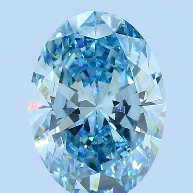 Loose Diamond - OVAL 2.0ct Fancy Vivid Blue VS2: Loose Diamond - OVAL 2.0ct Fancy Vivid Blue VS2 Source: This is a real non-mined Diamond that has been grown in a lab Shape: OVAL Carats: 2.0 Color: Fancy Vivid Blue Certification: IGI Video: