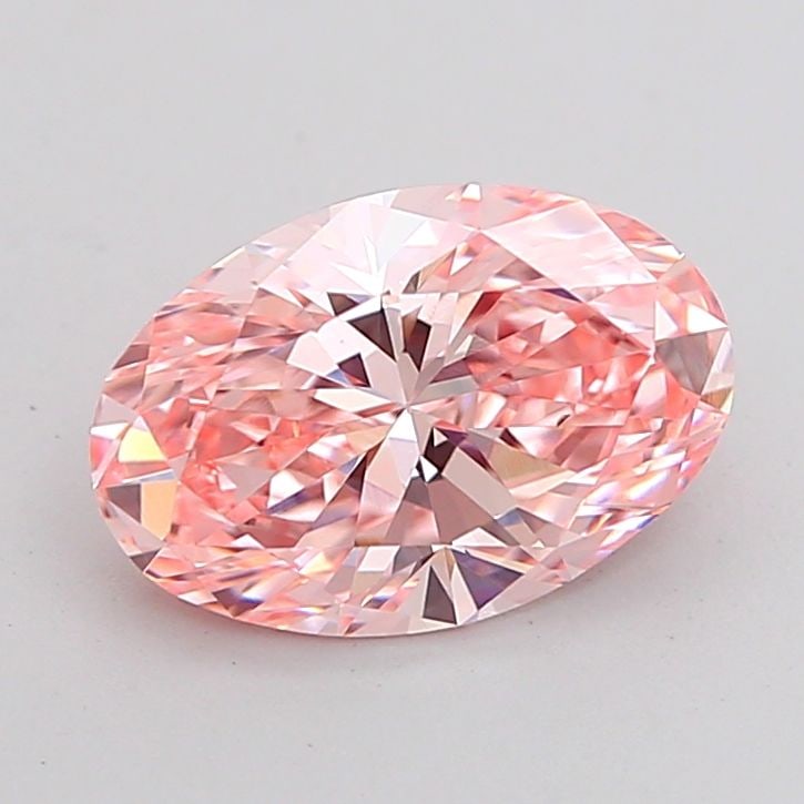 Loose Diamond - OVAL 2.01ct Fancy Vivid Pink VS1: Loose Diamond - OVAL 2.01ct Fancy Vivid Pink VS1 Source: This is a real non-mined Diamond that has been grown in a lab Shape: OVAL Carats: 2.01 Color: Fancy Vivid Pink Certification: IGI Video: