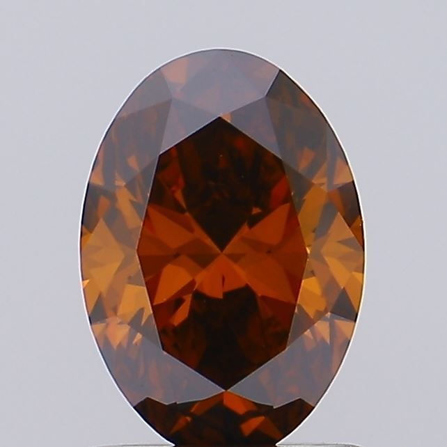 Loose Diamond - OVAL 1.05ct Fancy Vivid Orange VVS2 (1 of 1)