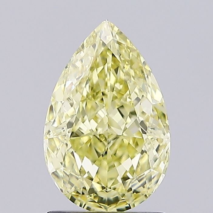 Loose Diamond - PEAR 1.53ct Fancy Intense Yellow VS1: Loose Diamond - PEAR 1.53ct Fancy Intense Yellow VS1 Source: This is a real non-mined Diamond that has been grown in a lab Shape: PEAR Carats: 1.53 Color: Fancy Intense Yellow Certification: IGI Video