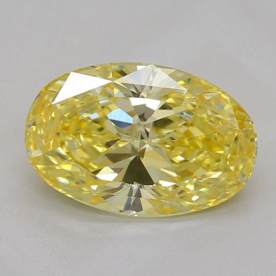 Loose Diamond - OVAL 1.75ct Fancy Intense Yellow VS1: Loose Diamond - OVAL 1.75ct Fancy Intense Yellow VS1 Source: This is a real non-mined Diamond that has been grown in a lab Shape: OVAL Carats: 1.75 Color: Fancy Intense Yellow Certification: IGI Video