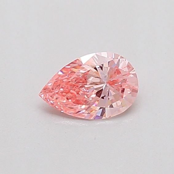 Loose Diamond - PEAR 0.23ct Fancy Vivid Pink SI1: Loose Diamond - PEAR 0.23ct Fancy Vivid Pink SI1 Source: This is a real non-mined Diamond that has been grown in a lab Shape: PEAR Carats: 0.23 Color: Fancy Vivid Pink Certification: IGI The Diamond D