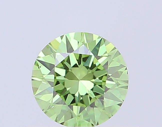 Loose Diamond - ROUND 0.48ct Fancy Vivid Green VS1: Loose Diamond - ROUND 0.48ct Fancy Vivid Green VS1 Source: This is a real non-mined Diamond that has been grown in a lab Shape: ROUND Carats: 0.48 Color: Fancy Vivid Green Certification: IGI Video: