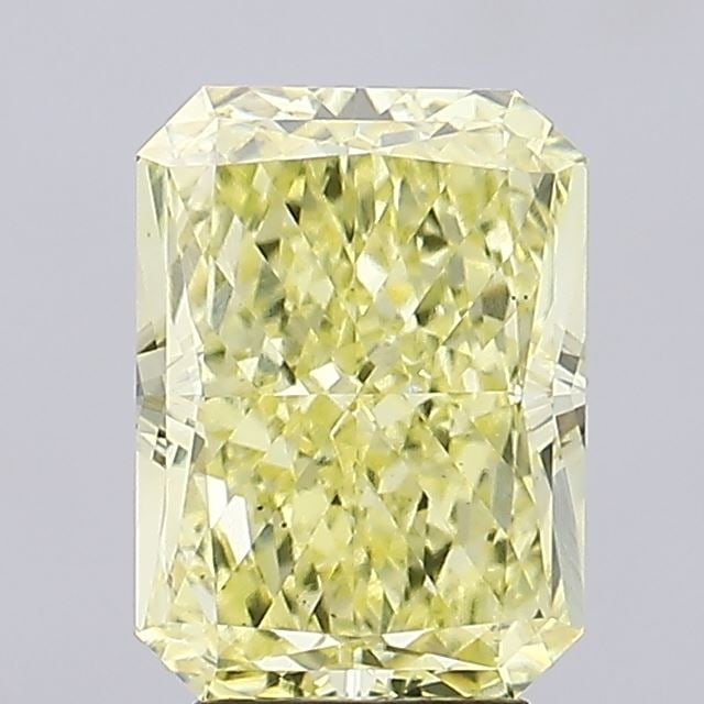 Loose Diamond - RADIANT 4.56ct Fancy Intense Yellow VS2: Loose Diamond - RADIANT 4.56ct Fancy Intense Yellow VS2 Source: This is a real non-mined Diamond that has been grown in a lab Shape: RADIANT Carats: 4.56 Color: Fancy Intense Yellow Certification: IGI