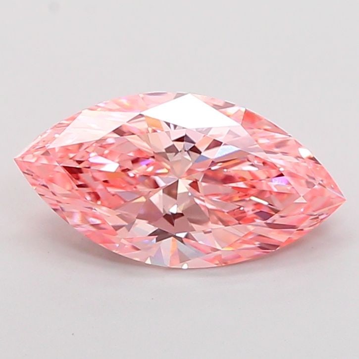Loose Diamond - MARQUISE 3.06ct Fancy Vivid Pink VS1: Loose Diamond - MARQUISE 3.06ct Fancy Vivid Pink VS1 Source: This is a real non-mined Diamond that has been grown in a lab Shape: MARQUISE Carats: 3.06 Color: Fancy Vivid Pink Certification: IGI Video