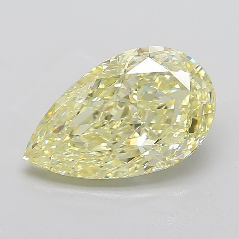 Loose Diamond - PEAR 6.02ct Fancy Yellow VS1: Loose Diamond - PEAR 6.02ct Fancy Yellow VS1 Source: This is a real non-mined Diamond that has been grown in a lab Shape: PEAR Carats: 6.02 Color: Fancy Yellow Certification: IGI The Diamond Depot Gua