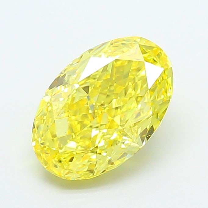 Loose Diamond - OVAL 3.02ct Fancy Vivid Yellow VS2: Loose Diamond - OVAL 3.02ct Fancy Vivid Yellow VS2 Source: This is a real non-mined Diamond that has been grown in a lab Shape: OVAL Carats: 3.02 Color: Fancy Vivid Yellow Certification: IGI Video: