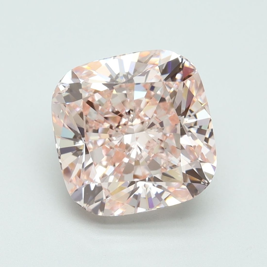 Loose Diamond - CUSHION BRILLIANT 4.02ct Fancy Intense Pink VS2: Loose Diamond - CUSHION BRILLIANT 4.02ct Fancy Intense Pink VS2 Source: This is a real non-mined Diamond that has been grown in a lab Shape: CUSHION BRILLIANT Carats: 4.02 Color: Fancy Intense Pink Ce