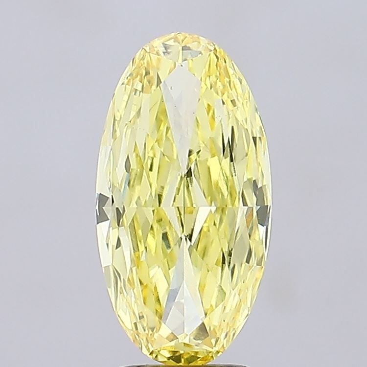 Loose Diamond - OVAL 3.01ct Fancy Vivid Yellow VS1: Loose Diamond - OVAL 3.01ct Fancy Vivid Yellow VS1 Source: This is a real non-mined Diamond that has been grown in a lab Shape: OVAL Carats: 3.01 Color: Fancy Vivid Yellow Certification: IGI Video: