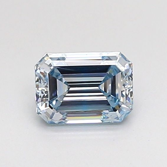 Loose Diamond - EMERALD 0.58ct Blue VS1: Loose Diamond - EMERALD 0.58ct Blue VS1 Source: This is a real non-mined Diamond that has been grown in a lab Shape: EMERALD Carats: 0.58 Color: Blue Certification: NONE Video: