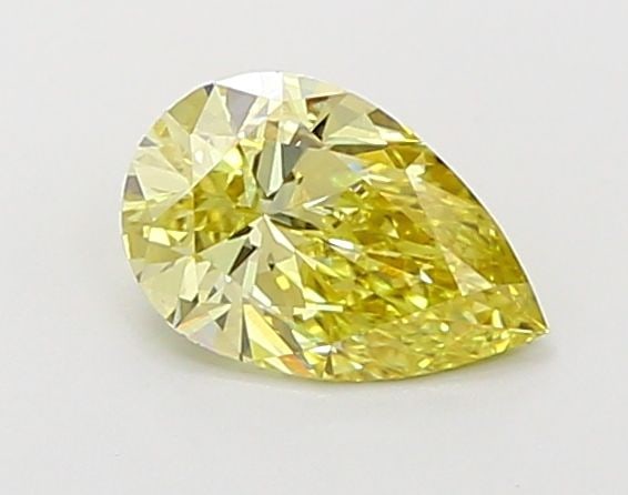 Loose Diamond - PEAR 1.05ct Fancy Intense Yellow VS2: Loose Diamond - PEAR 1.05ct Fancy Intense Yellow VS2 Source: This is a real non-mined Diamond that has been grown in a lab Shape: PEAR Carats: 1.05 Color: Fancy Intense Yellow Certification: IGI Video