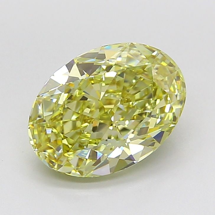 Loose Diamond - OVAL 3.51ct Fancy Yellow VVS1: Loose Diamond - OVAL 3.51ct Fancy Yellow VVS1 Source: This is a real non-mined Diamond that has been grown in a lab Shape: OVAL Carats: 3.51 Color: Fancy Yellow Certification: IGI Video: