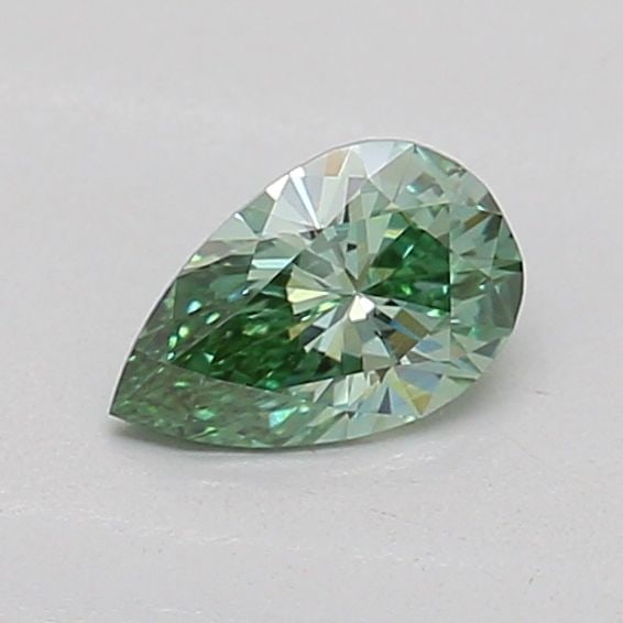 Loose Diamond - PEAR 0.25ct Fancy Vivid Green VS1: Loose Diamond - PEAR 0.25ct Fancy Vivid Green VS1 Source: This is a real non-mined Diamond that has been grown in a lab Shape: PEAR Carats: 0.25 Color: Fancy Vivid Green Certification: IGI The Diamond