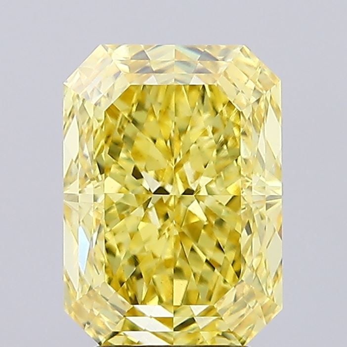 Loose Diamond - RADIANT 4.07ct Fancy Intense Yellow VVS2: Loose Diamond - RADIANT 4.07ct Fancy Intense Yellow VVS2 Source: This is a real non-mined Diamond that has been grown in a lab Shape: RADIANT Carats: 4.07 Color: Fancy Intense Yellow Certification: IG