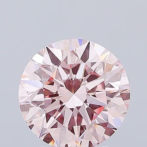 Ideal Loose Diamond - ROUND 3.01ct Fancy Intense Pink VS1: Ideal Loose Diamond - ROUND 3.01ct Fancy Intense Pink VS1 Source: This is a real non-mined Diamond that has been grown in a lab Shape: ROUND Carats: 3.01 Color: Fancy Intense Pink Certification: IGI V